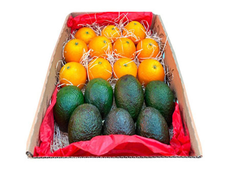 Caja de Naranjas y Aguacates 4 kg