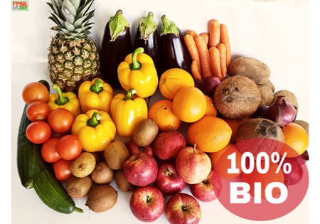 Caja de fruta y verduras BIO 12 kg